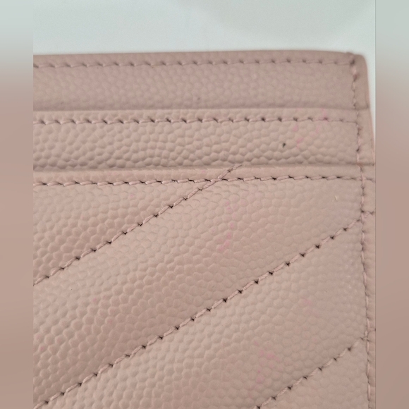 Authentic Saint Laurent YSL Card Case - Pale Blush - Used Twice - Picture 4 of 14